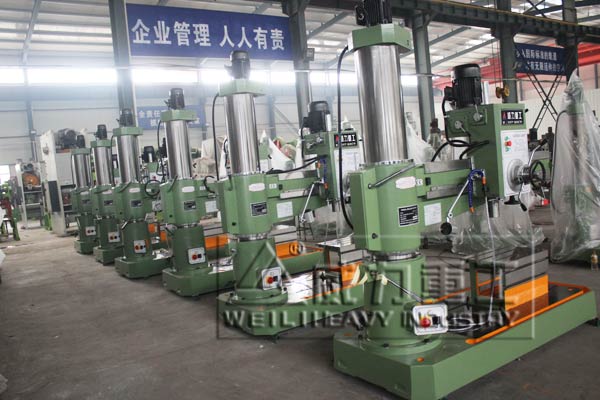 山东威力重工摇臂钻床型号齐全